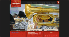 Desktop Screenshot of csmarchingbands.calgarystampede.com