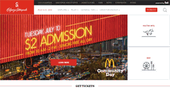 Desktop Screenshot of gsl.calgarystampede.com