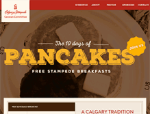 Tablet Screenshot of caravan.calgarystampede.com
