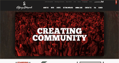 Desktop Screenshot of corporate.calgarystampede.com